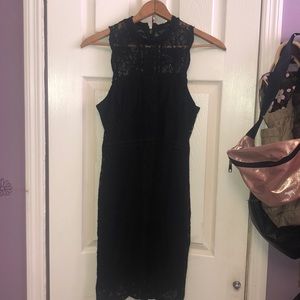 Gorg TOPSHOP Black Lace Dress